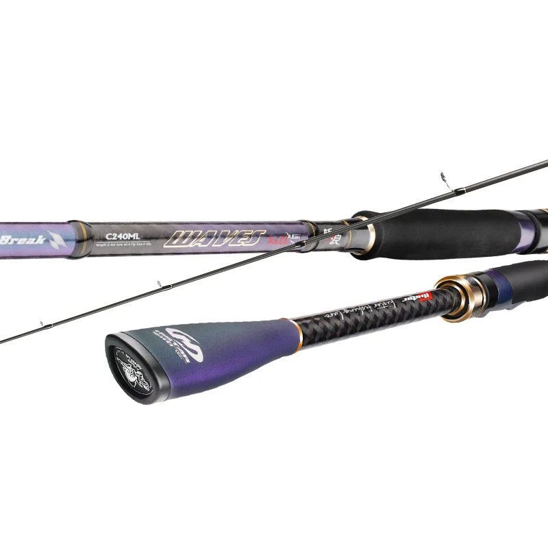 🌊 Histar Long Casting Carbon Fishing Rod – Beach, Rock & Bass Ready
