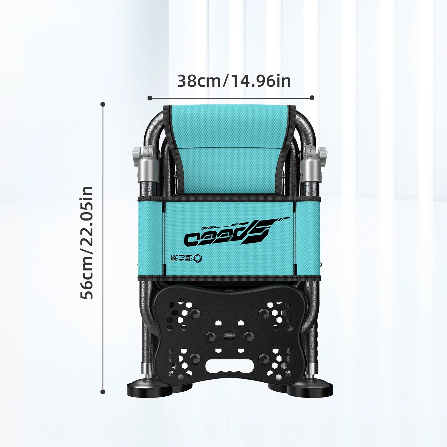 🎣 Portable Adjustable Fishing Chair – 11-Leg Height, Heavy-Duty & Foldable for Any Terrain