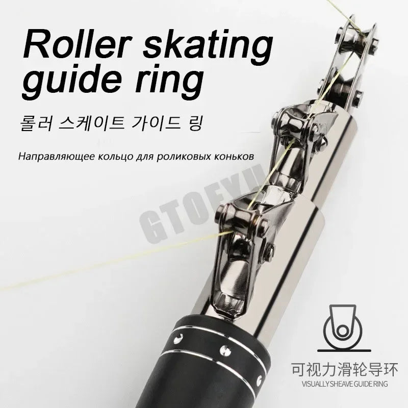 🎯 Carbon Telescopic Fishing Rod – Superhard, Long-Distance Power Casting