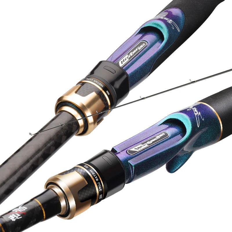 🌊 Histar Long Casting Carbon Fishing Rod – Beach, Rock & Bass Ready