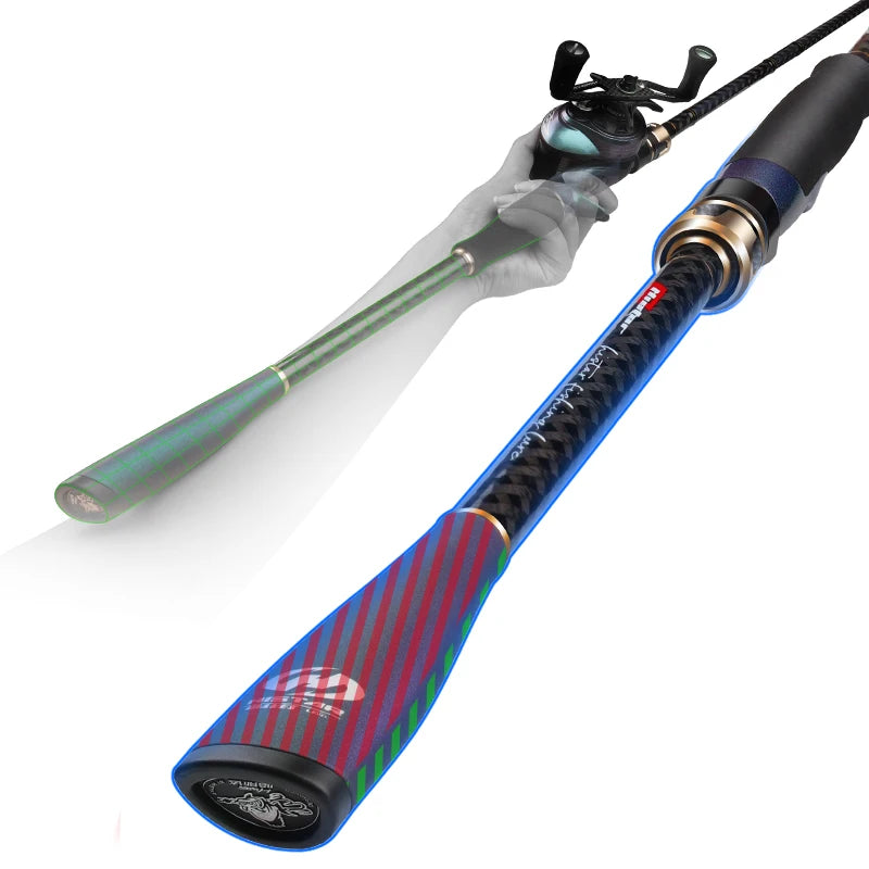 🌊 Histar Long Casting Carbon Fishing Rod – Beach, Rock & Bass Ready