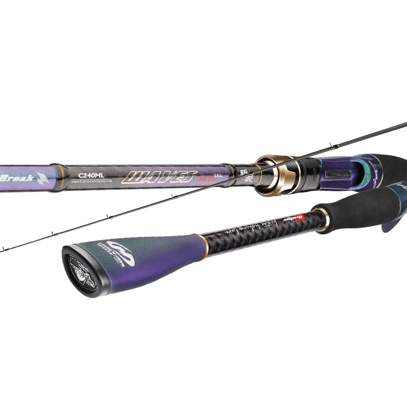 🌊 Histar Long Casting Carbon Fishing Rod – Beach, Rock & Bass Ready